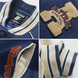 Men Jacket Men's Winter Loose All-Matching Casual Cotton-Padded Clothes Coat