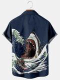Men Beach T Shirts Men's Fashion Fashion Short Sleeve Shirt