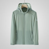 Sun Resistant Clothes Sun Protection Clothing Women's Ice Silk Hooded Stretch