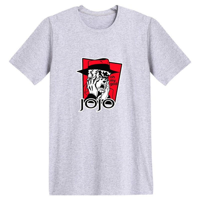 JoJo's Bizarre Adventure Dressing Printing Fashion Short Sleeve T-shirt