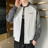 Corduroy Varsity Jacket Overalls Men's Autumn Baseball Uniform Spring and Autumn Sports Corduroy Autumn Wear Jacket