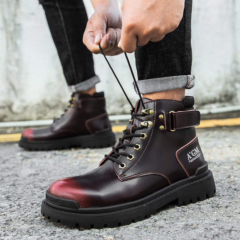 Men's Martin Boots Men's Autumn and Winter Casual Boots