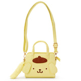 My Melody Bag Pom Pom Purin Fashion Series Cute Cartoon Shoulder Bag Crossbody Bag Handle Dual-Use Kulomi