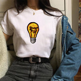Stranger Things T Shirt Stranger Things Polyester Printed T-shirt Summer Loose Casual Women