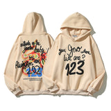 Cactus Flea Market Hoodie Autumn Winter Retro Hip Hop Hooded Sweatshirt