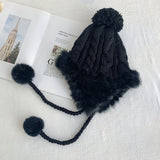 Women Winter Hats Knitted Hat Women's Autumn and Winter Wool Hat Warm Hat