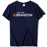 Let's Go Brandon T Shirt Women's Top Short Sleeve T-shirt Women