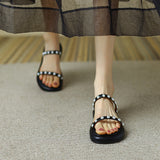 Nude Block Heel Peep Toe Sandals