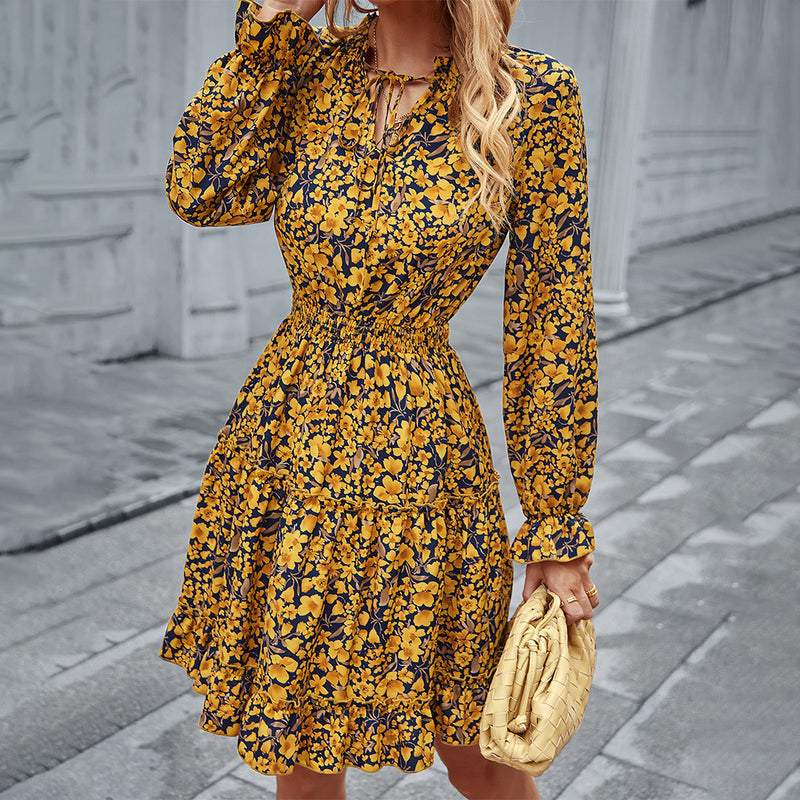 Emery Rose Dresses Autumn and Winter New Elegant Large Swing Skirt