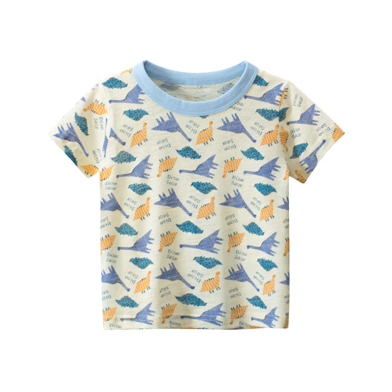Summer Tops Summer Children's Short-Sleeve T-shirt