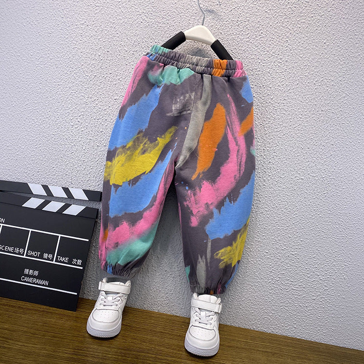 Toddler Boys Pants Boys' Spring and Autumn Sweatpants