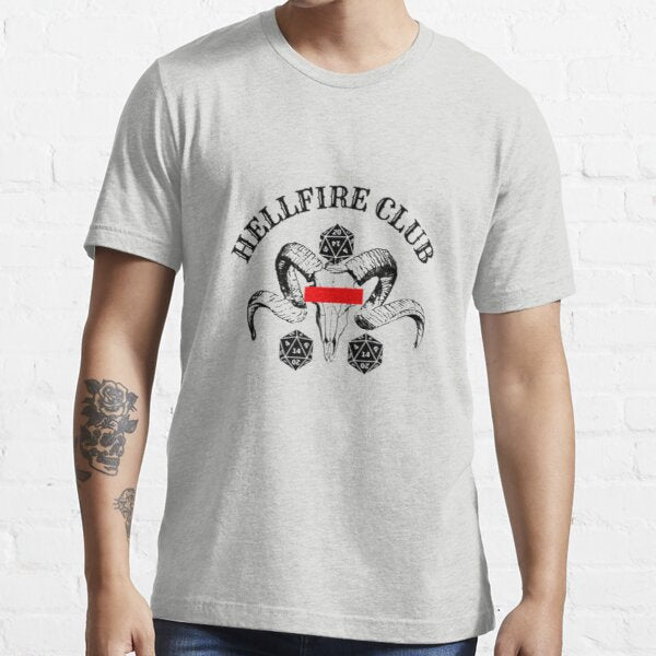 Stranger Things Hellfire Club T Shirt Summer Hellfire Club Short Sleeve T-Shirt