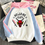 Stranger Things Hellfire Club Hoodie Stranger Things 4 Multicolor Hoodie Men And Women