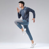 Sweat Wicking Shirt Men's Sweater Hooded Long-Sleeved T-shirt