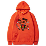 Stranger Things Hellfire Club Hoodie Stranger Things Season 4 Hooded Sweater