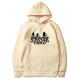 Stranger Things Hoodie Autumn and Winter Velvet Sport Hoodie Sweater Men