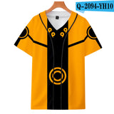 Baggy Baseball Jersey Digital Printing Thin Short Sleeve Baseball Uniform