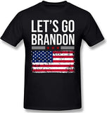 Let'S Go Brandon T Shirt Printed Casual Short-Sleeved T-Shirt Men'S Top Half Sleeve