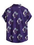 Men Hawaii Shirts Men's Shirt Shirt Short Sleeve Shirt Casual Summer