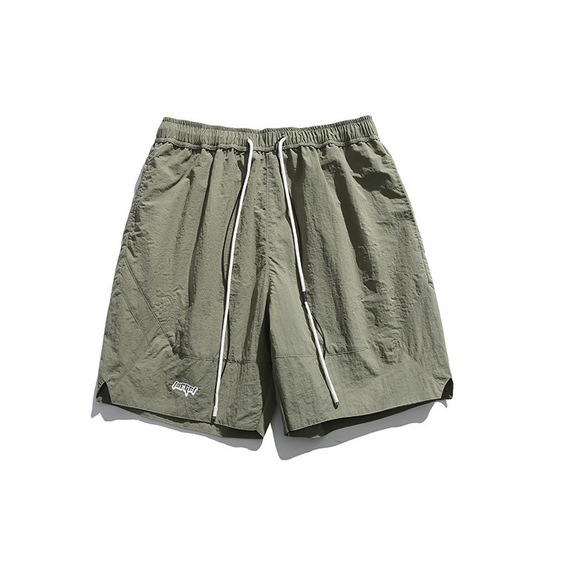 Men Shorts Summer Men's Embroidery Casual Retro Shorts