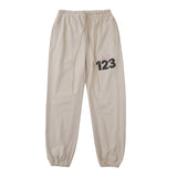 Rrr123 Hoodie Distressed Loose Sweatpants Drawstring Trousers for Men
