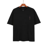 Cactus Jack McDonalds Shirt Travis Scott Cactus Jack Short Sleeve Smiley Face Loose-Fitting Casual T-shirt