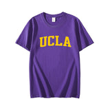 UCLA T Shirt Short Sleeve T-shirt Male Half Sleeve Training Wear