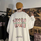 Men Sweatshirts Letter Crew Neck Sweater Men Spring and Autumn Coat