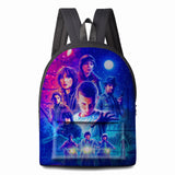 Stranger Things Backpack Student Large Capacity Backpack Portable Printing Children's Male Schoolbag