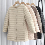 Women Winter Coats Puffer Jacket Down Coat Lightweight Down Jacket Lightweight White Duck Down Liner Jacket