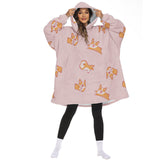 Hoodies Blankets Lazy Cover Blanket Pullover Autumn and Winter Pajamas