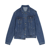 Paisley Denim Jacket Men's Autumn and Winter Loose Jacket Denim Jacket