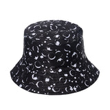 Smiley Face Cap Fisherman Cap Sun-Proof Bucket Hat