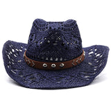 Cowboy Hats Spring and Summer Sun Protection Sun Hat Beach Hat Straw Cowboy Hat