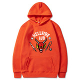 Stranger Things Hellfire Club Hoodie Stranger Things Season 4 Hooded Sweater