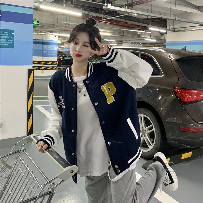The Bears Varsity Jacket Bear Outer Space Astronauts Baseball Uniform Jacket Couple Jacket