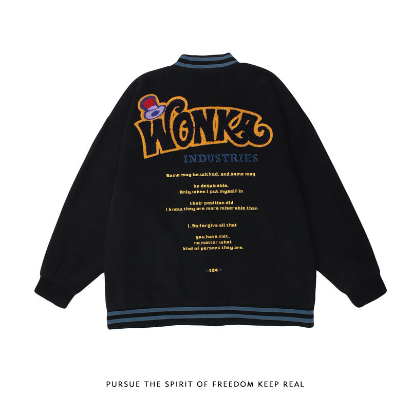 Baggy Jacket Fall/Winter Jacket Men's Retro Loose Coat