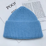 Toboggan Hat Female Autumn and Winter Warm Pullover Cap