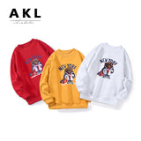 Children Boy Hoodie Autumn and Winter Children's Clothing Brushed Hoody Sweatshirt