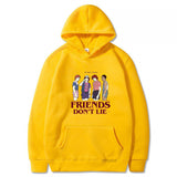 Stranger Things Hoodie Printed Hoodie Brushed Hoody