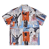 Men Beach T Shirts Short Sleeve Printed Shirt Men