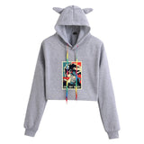 JoJo's Bizarre Adventure Dressing Cat Ears Women's Sweater