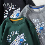 Children Boy Hoodie Spring Children Long-Sleeved Sweater Boys' Hooded Sweater