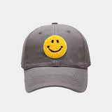Smiley Face Cap Soft Top Baseball Cap