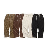 Mens Corduroy Pants Japanese Winter Corduroy Casual Pants
