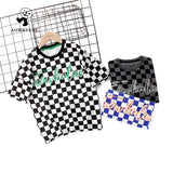 Children T Shrits Boy Summer Clothing Children's round Neck Short Sleeve T-shirt