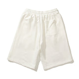 We11 Done Shorts We11done Vintage Print Casual Shorts Beach Pants for Men