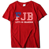 Let's Go Brandon T Shirt Top Women's Letter Print Short-Sleeve T-shirt Women