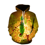 Grinch Hoodie 3D Printed Hoodie Sweater Christmas Casual