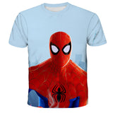 Marvel T Shirt Summer Short Sleeve T-shirt Printed T-shirt